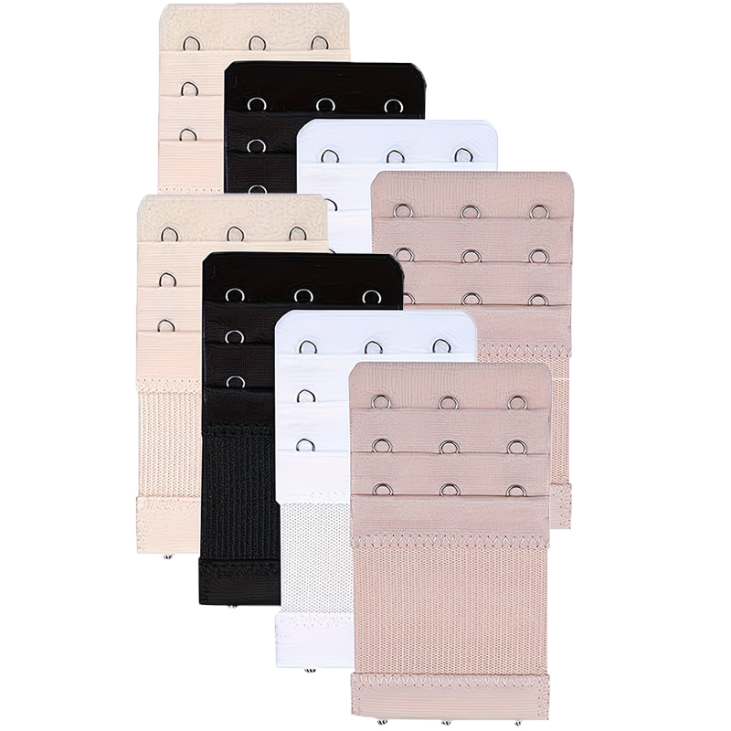Nursing Bra Clip - 8 pièces d'extenseurs de soutien-gorge élastiques