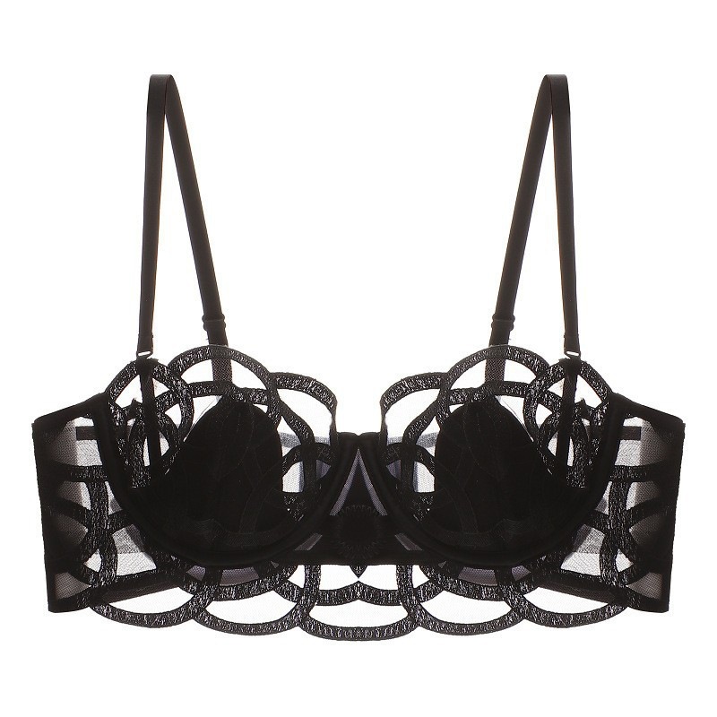 Cotton Bra Everyday - Soutien-gorge en coton fin évidé pour
