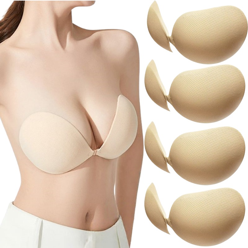 Backless Bra Sticky - Soutien-gorge adhésif push-up en silicone épaissi