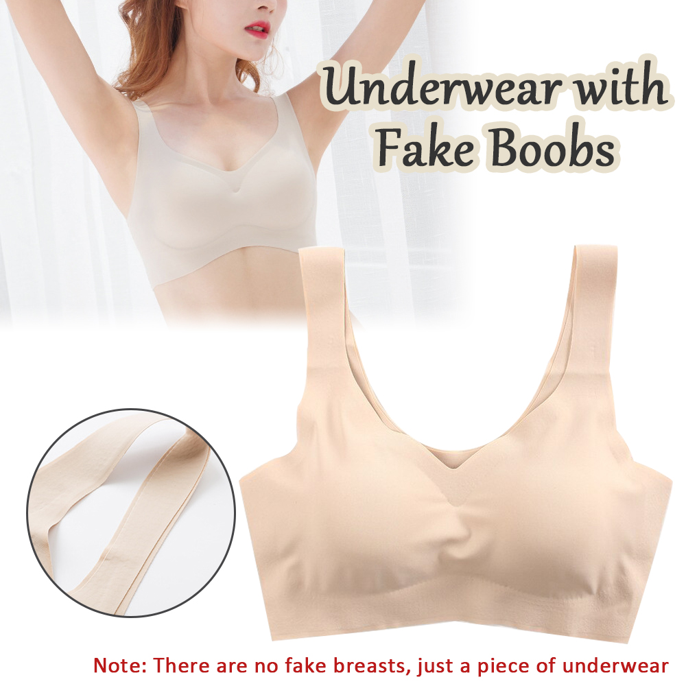 Mastectomy Bra Pocket - Soutien-gorge en Silicone, faux accessoires de