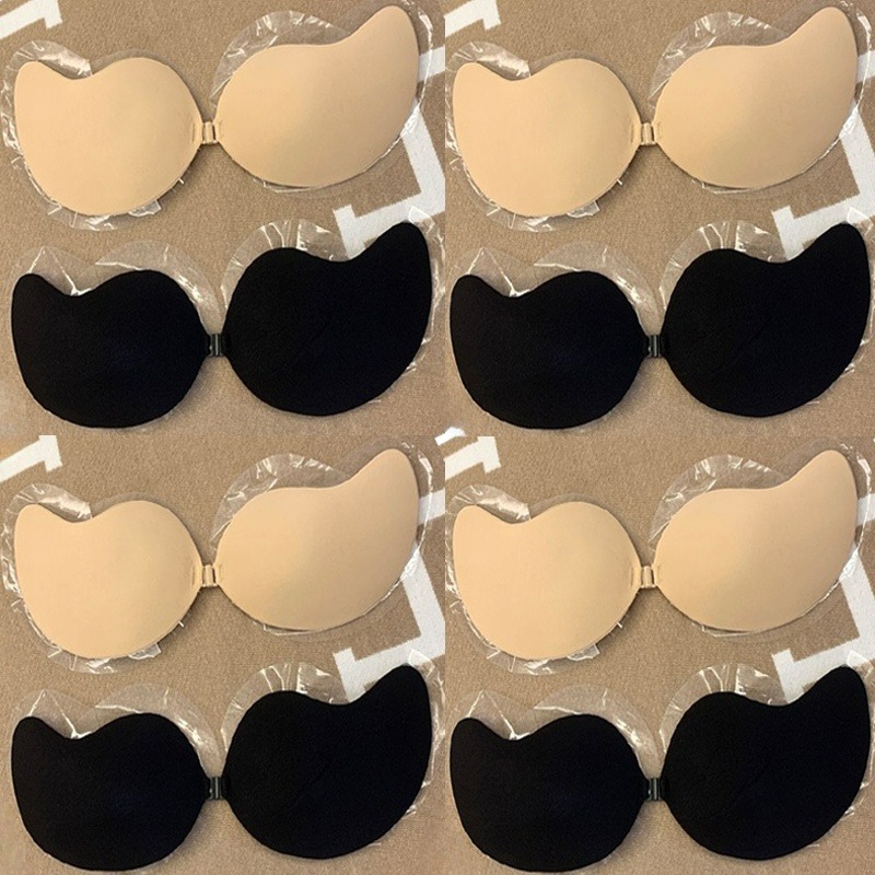 Push Up Bra Silicone - 1/2 paires de soutiens-gorge push-up invisibles