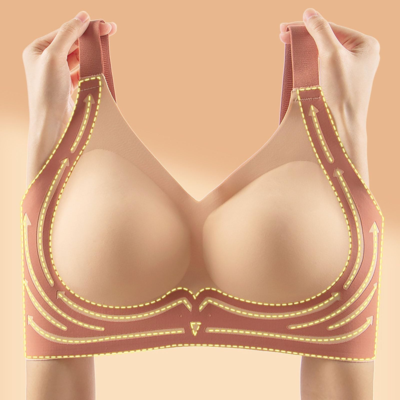 Sleep Bra Bralette - Femmes sans couture soutiens-gorge grande taille