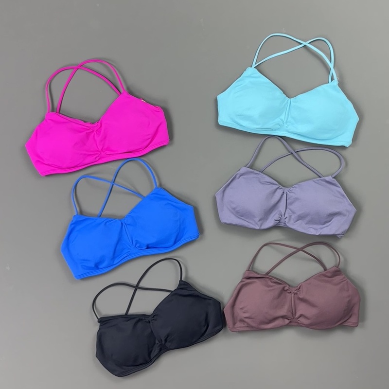 Sports Bra Racerback - HISTELLO Soutien-gorge de sport pour femme,