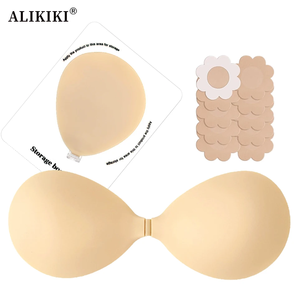 Backless Bra Sticky - Soutien-gorge adhésif push-up sans bretelles en