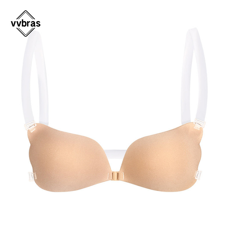 Backless Bra Sticky - Cache-mamelon soutien-gorge Invisible Push Up soutien-gorge