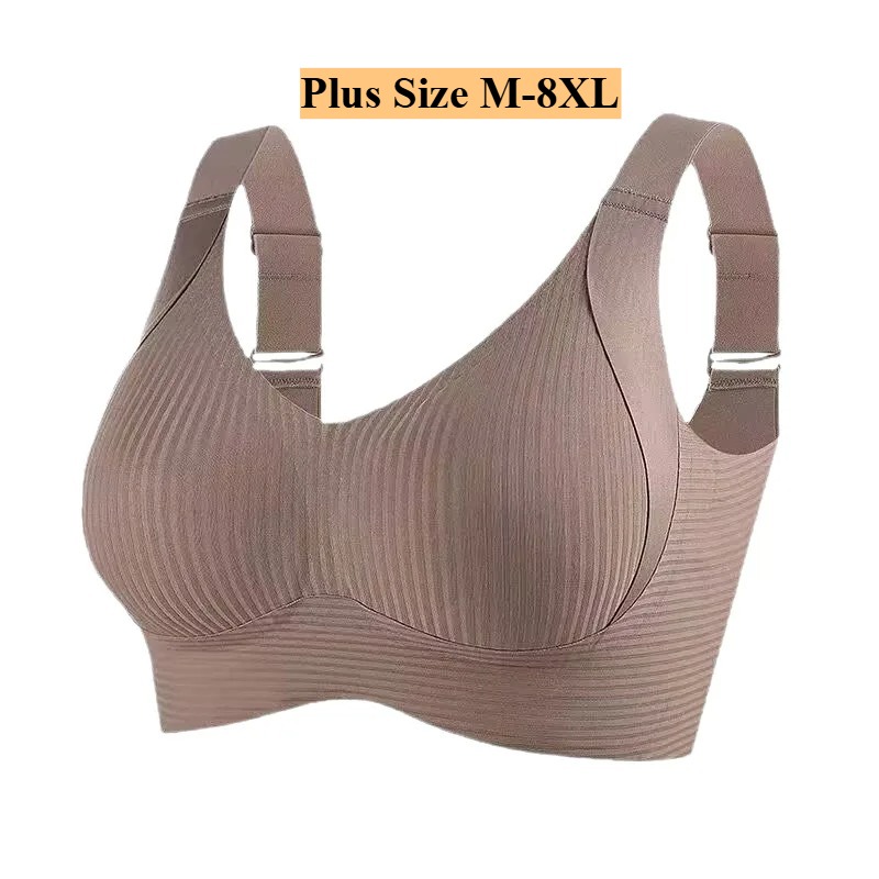 Full Coverage Bra - Soutien-gorge sans fil respirant à large