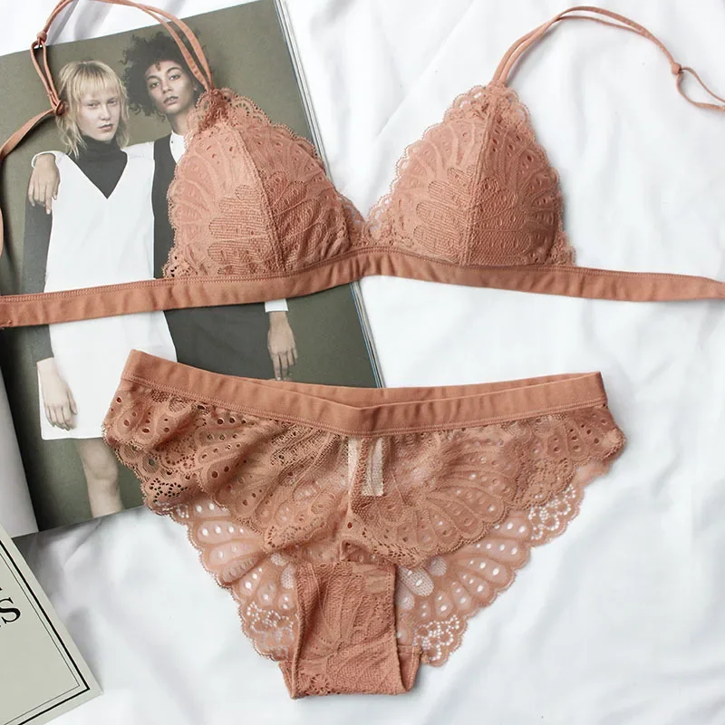 Sleep Bra Bralette - KUCLUT Ensemble de lingerie sexy pour