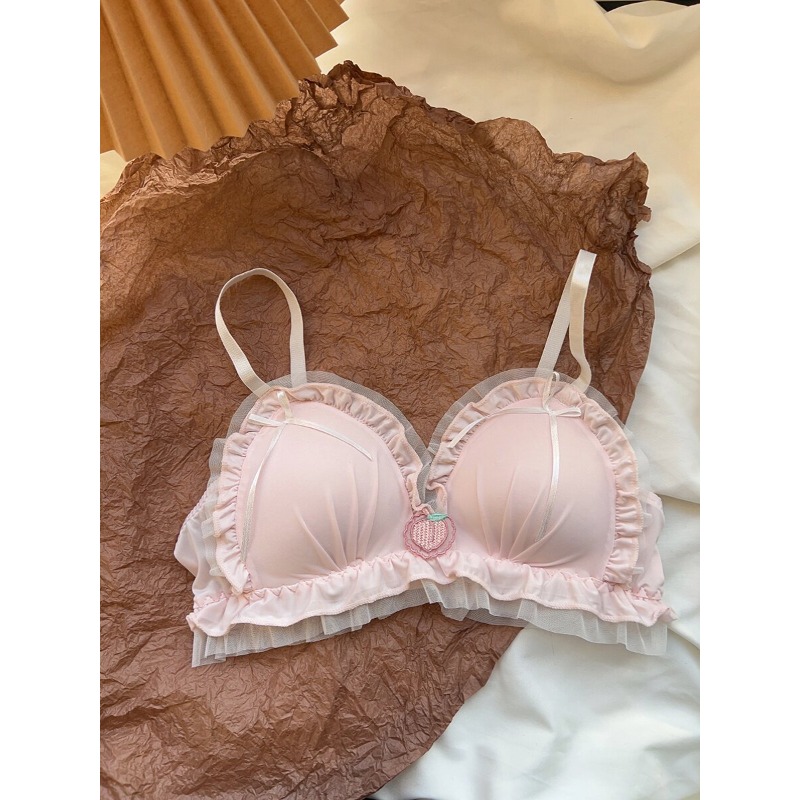 Sleep Bra Bralette - Ensemble de bralette triangle doux sans