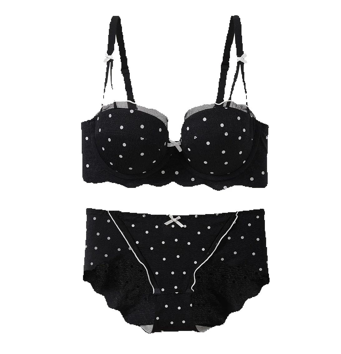 Cotton Bra Everyday - Ensemble deux pièces soutien-gorge à pois