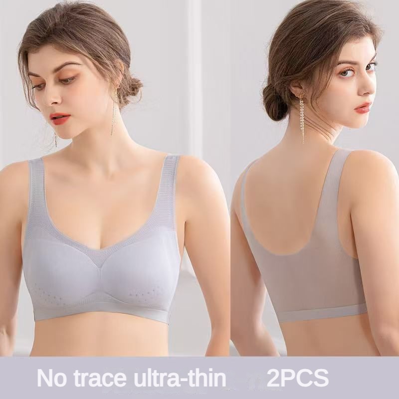 Sleep Bra Bralette - 2 pièces soutien-gorge sexy lingerie grande