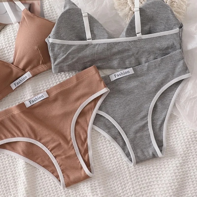 Cotton Bra Everyday - Ensemble de soutien-gorge en coton pour