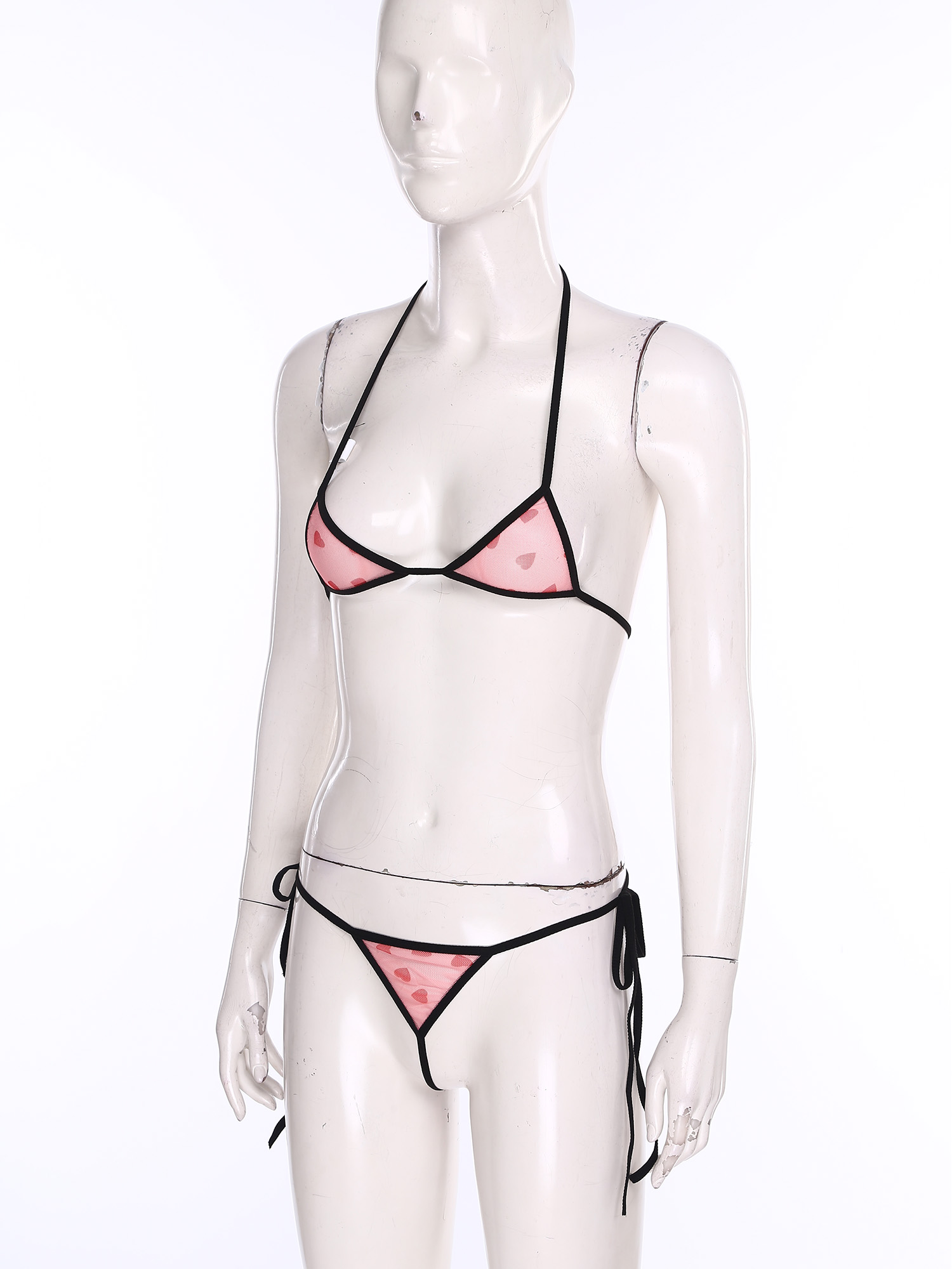 Femmes Micro Mini Bikini Linge - Sheer Mesh Bra avis et prix
