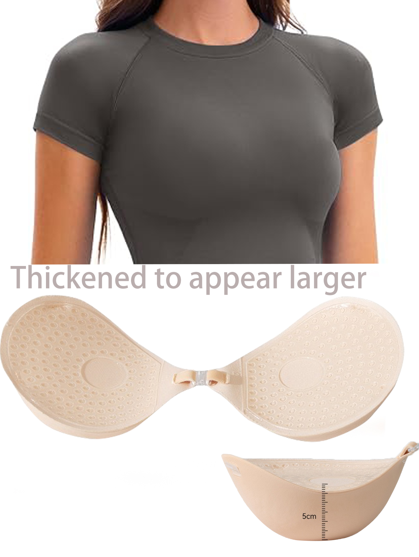 Soutien-gorge adhésif invisibl - Push Up Bra Silicone avis et prix