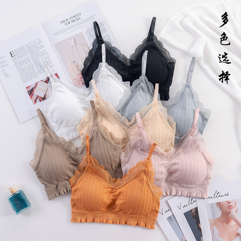 Soutien-gorge de sport sans co - Lace Bralette Set avis et prix