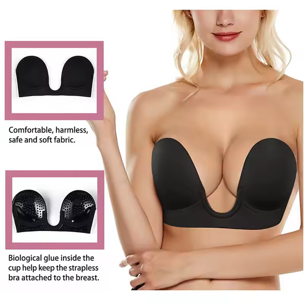 Soutien-gorge invisible push-u - Backless Bra Sticky avis et prix