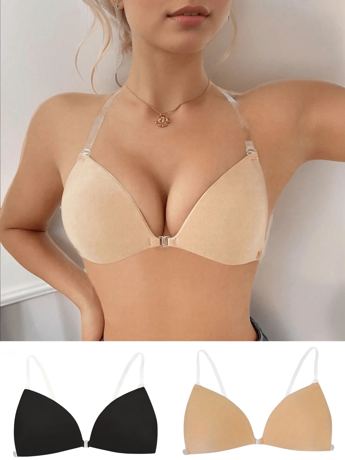 Soutien-gorge collant pour fem - Backless Bra Sticky avis et prix
