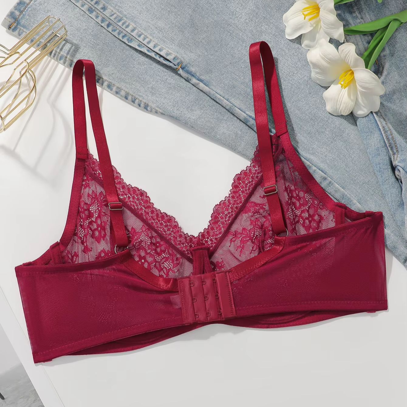 Soutien-gorge transparent en d - Sheer Mesh Bra avis et prix