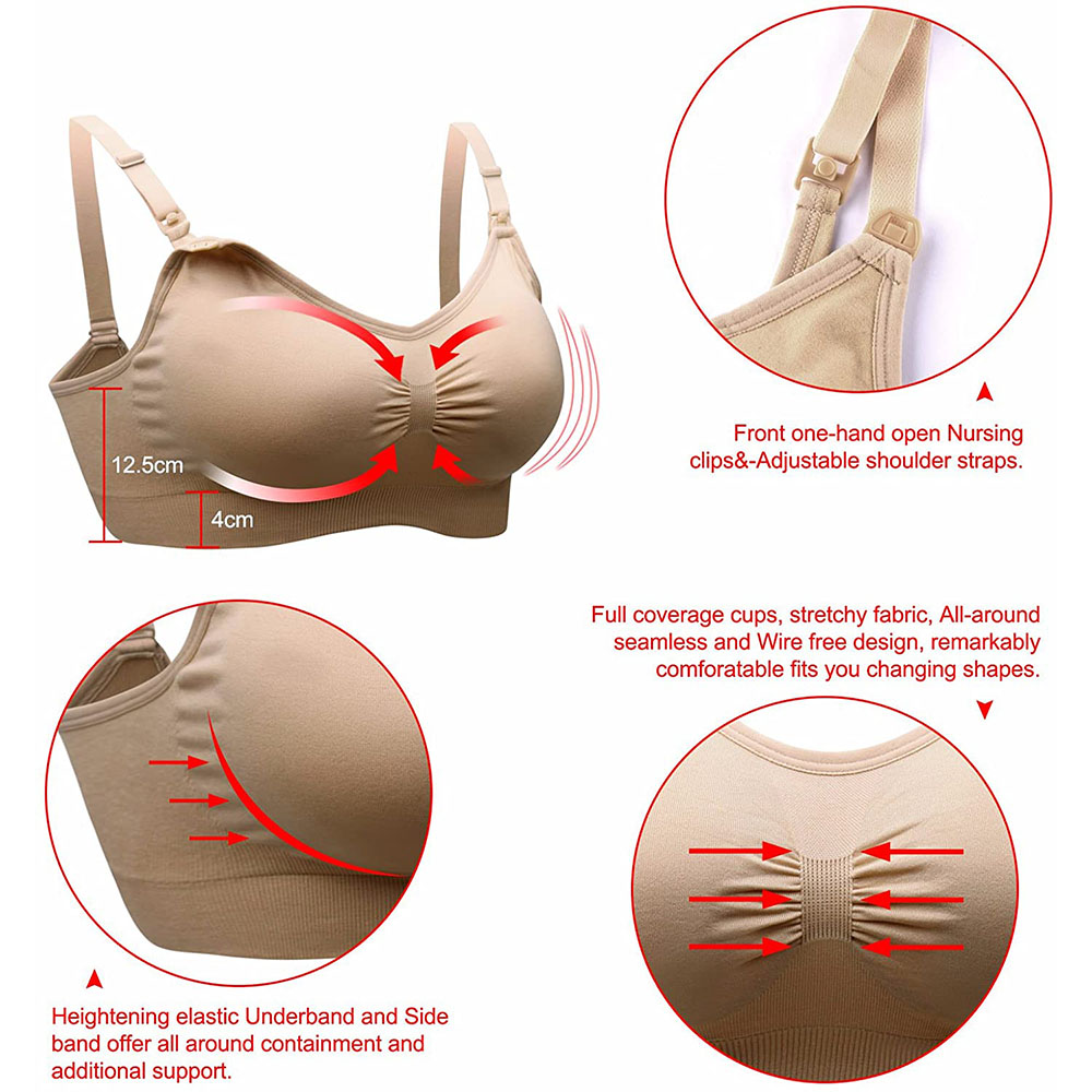 Soutien-gorge push-up d'allait - Nursing Bra Clip avis et prix