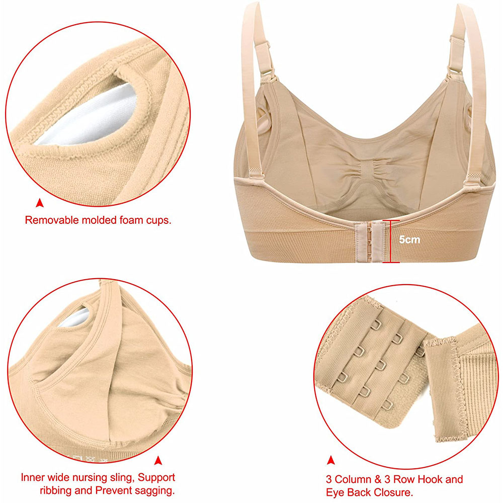 Soutien-gorge push-up d'allait - Nursing Bra Clip avis et prix