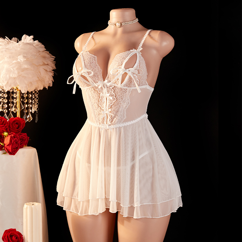 Ensemble de lingerie sexy tran - Lace Bralette Set avis et prix