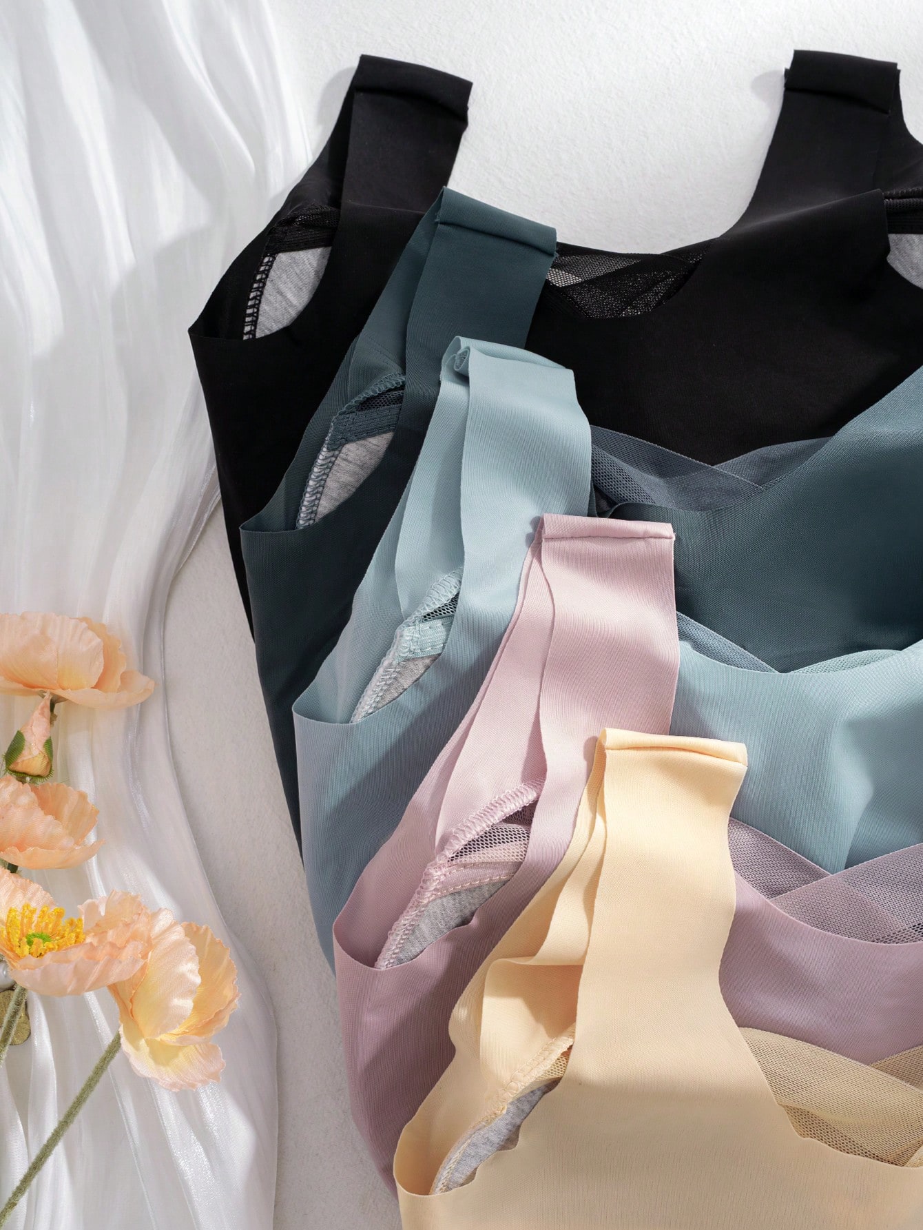 Lot de 5 soutiens-gorge sans c - Sleep Bra Bralette avis et prix