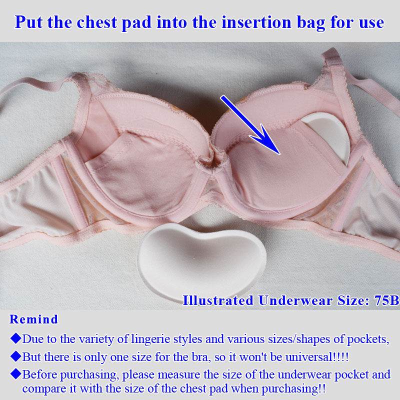Coussinet de soutien-gorge int - Push Up Bra Silicone avis et prix
