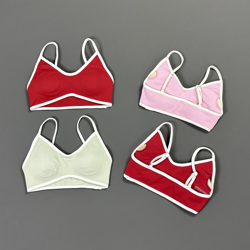Soutien-gorge de yoga contrast - Sports Bra Racerback avis et prix