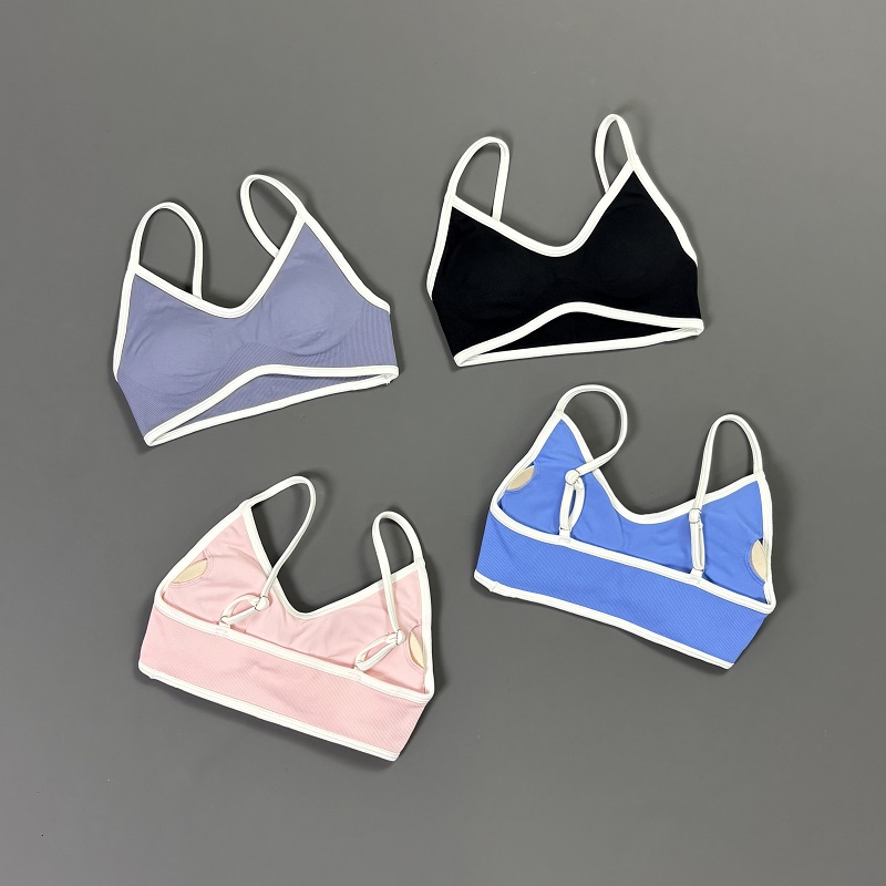 Soutien-gorge de yoga contrast - Sports Bra Racerback avis et prix
