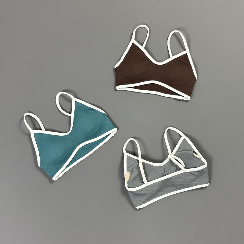 Soutien-gorge de yoga contrast - Sports Bra Racerback avis et prix