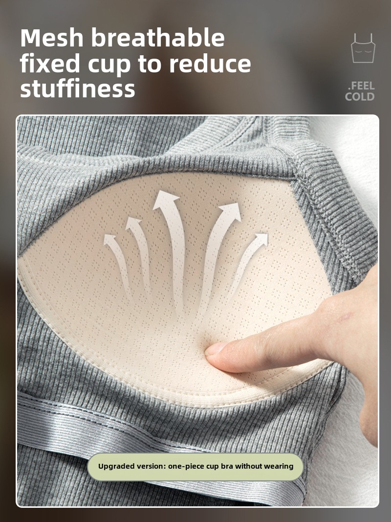 Débardeur côtelé Modal sans co - T Shirt Bra Seamless avis et prix