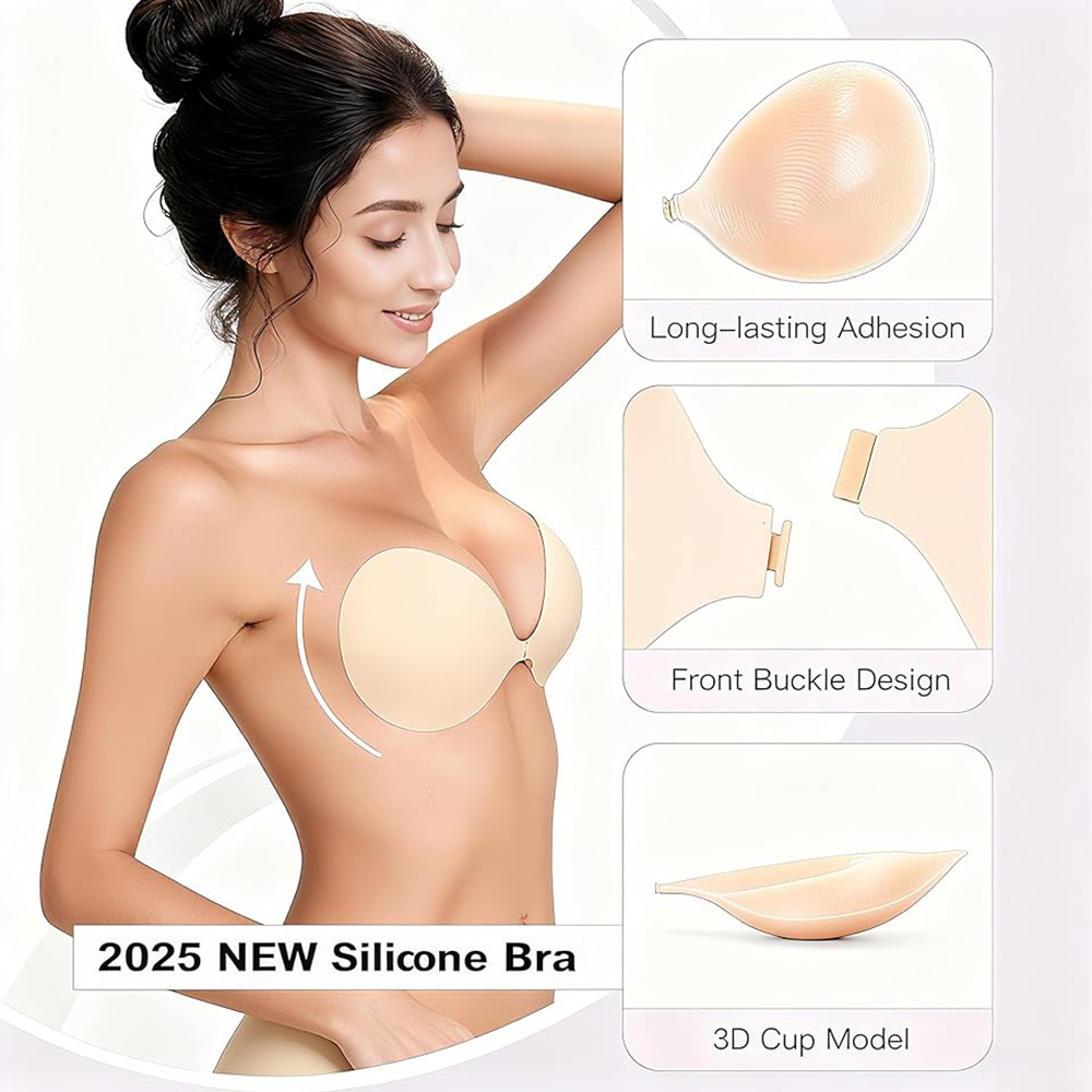 Soutien-gorge adhésif push-up  - Backless Bra Sticky avis et prix