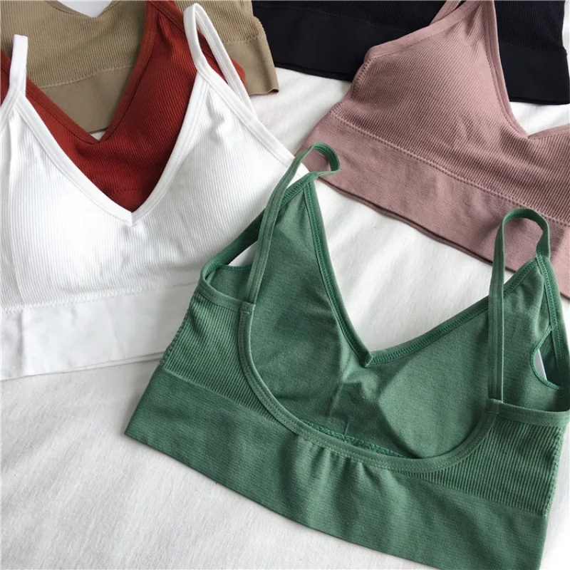 Femmes Sexy culture hauts sout - T Shirt Bra Seamless avis et prix