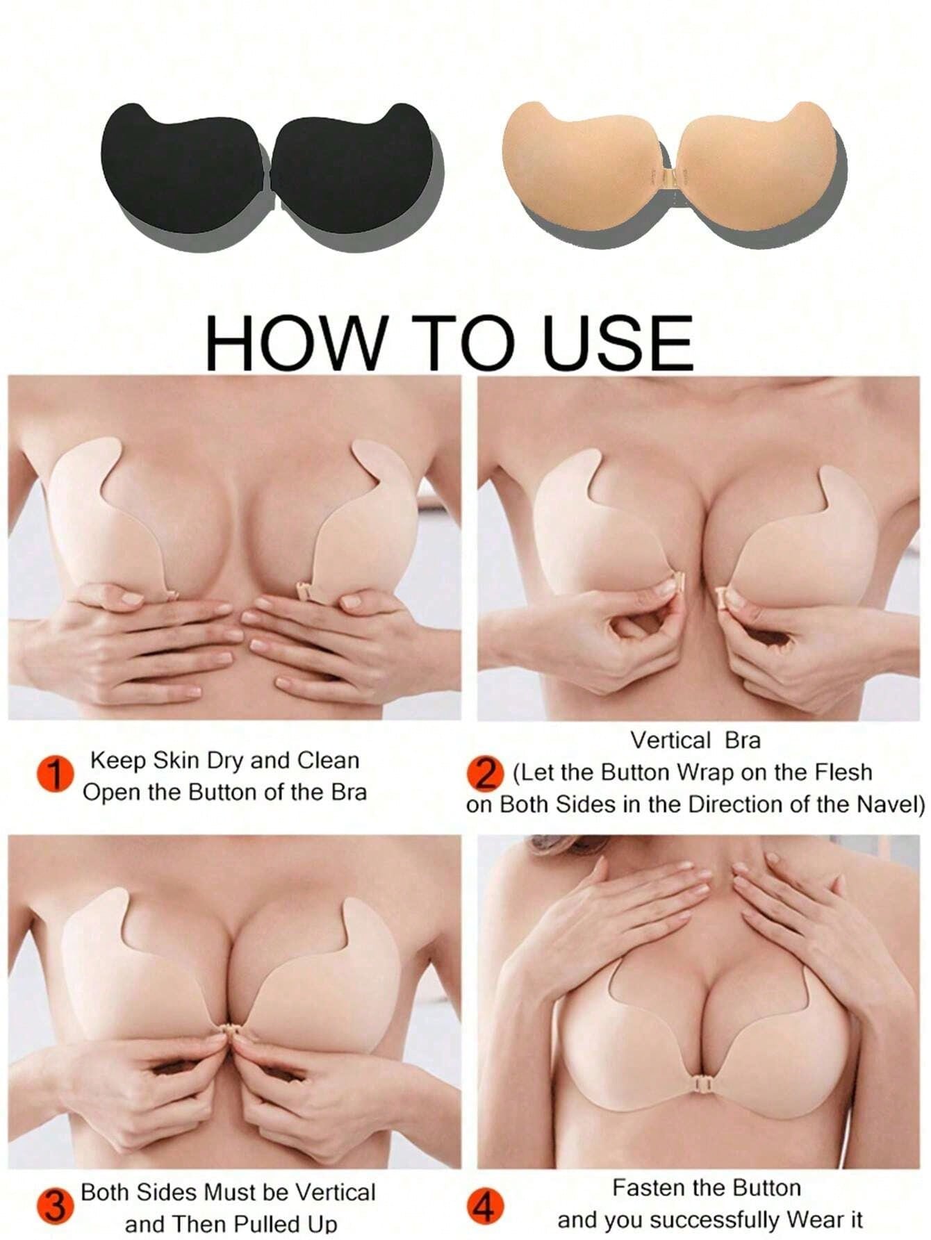 Lot de 2 soutiens-gorge invisi - Strapless Bra Adhesive avis et prix