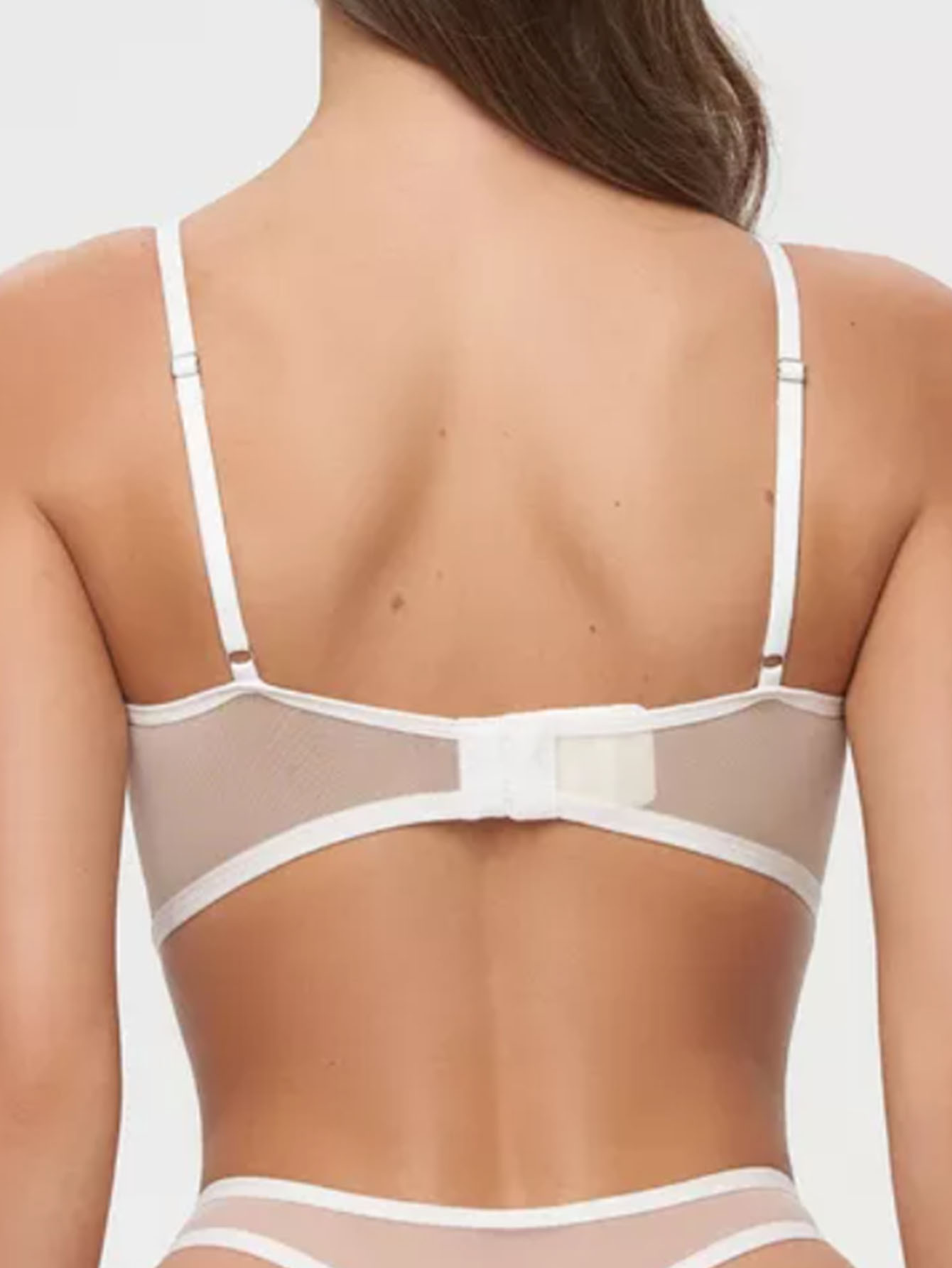 Sexy Floral Brodé Fleur Maille - Demi Bra Balconette avis et prix