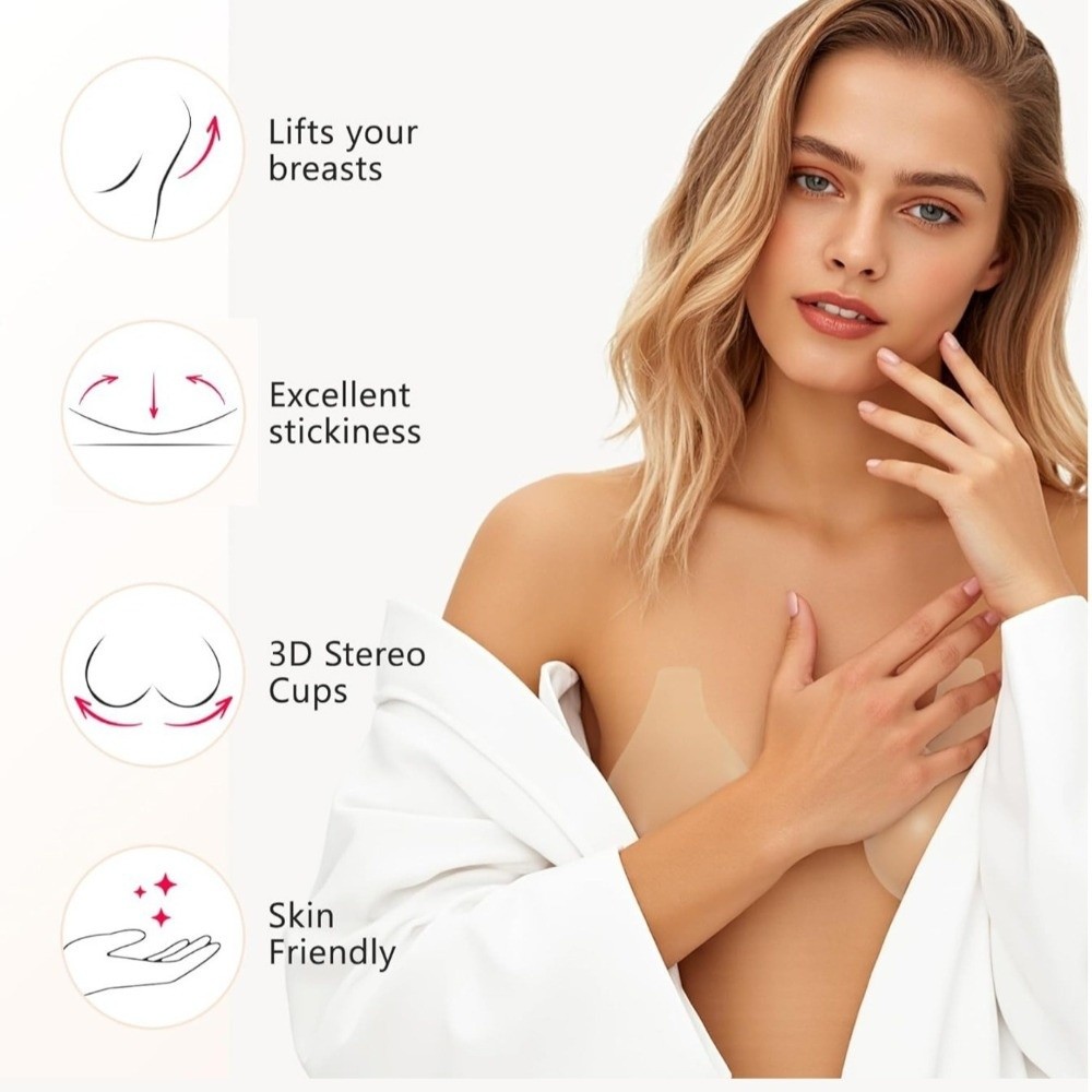 Couvre-mamelons en silicone sa - Push Up Bra Silicone avis et prix